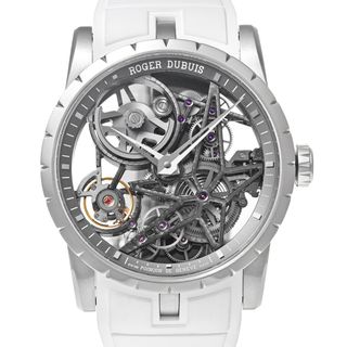 ロジェデュブイ(ROGER DUBUIS)のロジェデュブイ エクスカリバー42 オートマティックスケルトン Ref.RDDBEX0507 中古品 メンズ 腕時計(腕時計(アナログ))