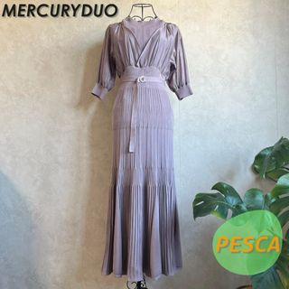 MERCURYDUO - 【美品】マーキュリーデュオ　ニットロングワンピース