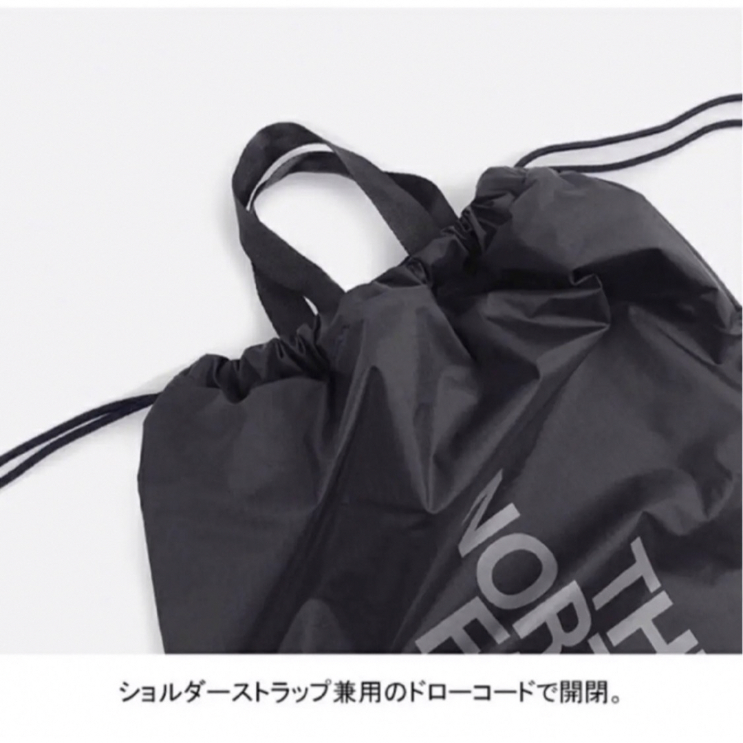 THE NORTH FACE(ザノースフェイス)のノースフェイス/THE NORTH FACE/ピーエフサックパッ ブラック メンズのバッグ(バッグパック/リュック)の商品写真