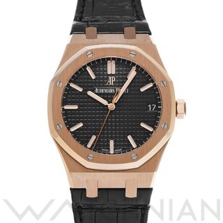 オーデマピゲ(AUDEMARS PIGUET)の中古 オーデマ ピゲ AUDEMARS PIGUET 15500OR.OO.D002CR.01 ブラック メンズ 腕時計(腕時計(アナログ))