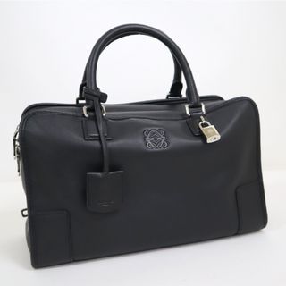 ロエベ(LOEWE)の【LOEWE】ロエベ アマソナ36 ミニボストンバッグ レザー ブラック×シルバー金具 352.79.A22 /kt10330kw(ハンドバッグ)