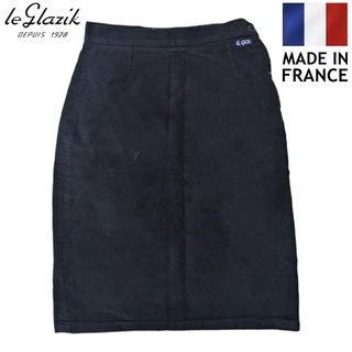 LE GLAZIK ベージュ ステンカラーコート MADE IN FRANCE