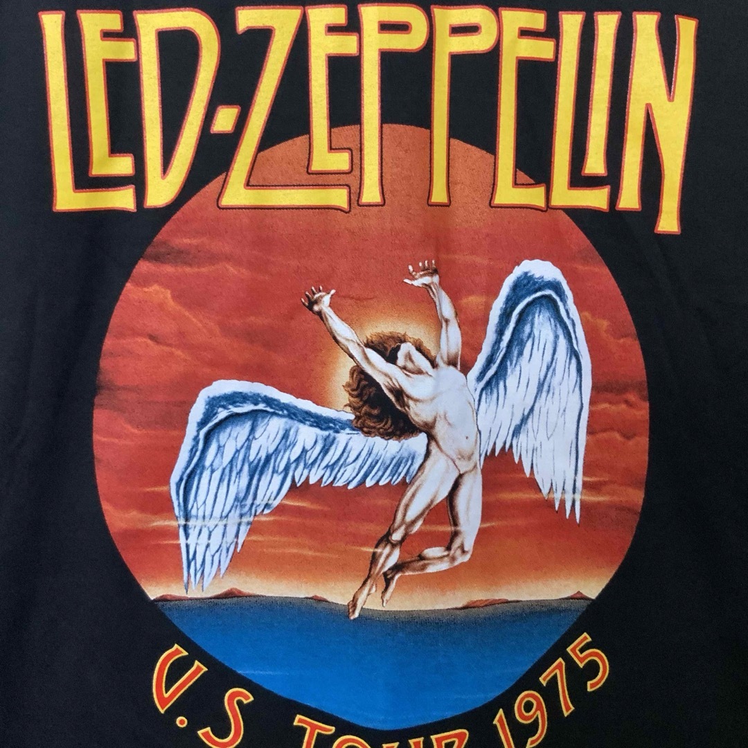 レッドツェッペリン  Led Zeppelin  Tシャツ　XLサイズ　バンドT メンズのトップス(Tシャツ/カットソー(半袖/袖なし))の商品写真