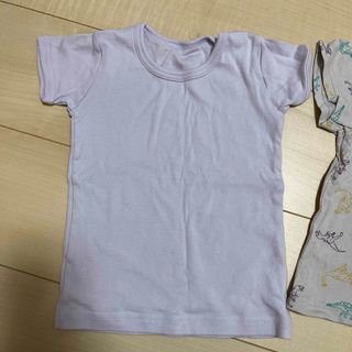 キッズ　半袖シャツ　下着　95センチ(Tシャツ/カットソー)