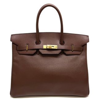 エルメス(Hermes)のエルメス HERMES バーキン35 バーキン 35 バッグ トートバッグ クシュベル ブラウン 茶 ゴールド金具 ハンドバッグ(トートバッグ)