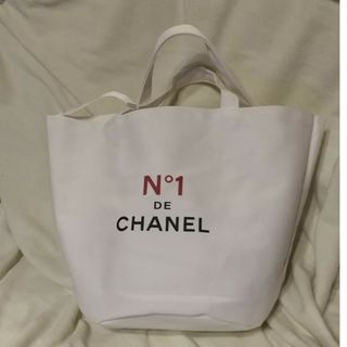 シャネル(CHANEL)のシャネル  トートバッグ　白　ノベルティ(トートバッグ)