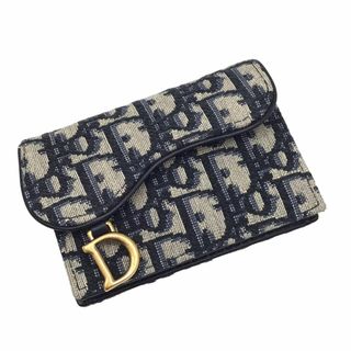 Christian Dior - DIOR　ディオール　オブリーク ジャガード　トロッター　サドル　カードケース　フラップ　パスケース　カード入れ　クレジットカード　名刺入れ　定期入れ　レディース　メンズ　ユニセックス