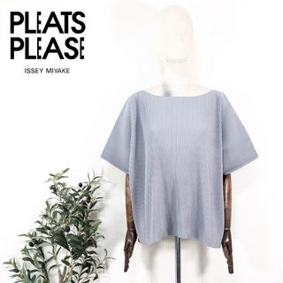 プリーツプリーズイッセイミヤケ(PLEATS PLEASE ISSEY MIYAKE)の★ PLEATS PLEASE イッセイミヤケ ★ プリーツカットソー サイズ3(Tシャツ/カットソー(半袖/袖なし))