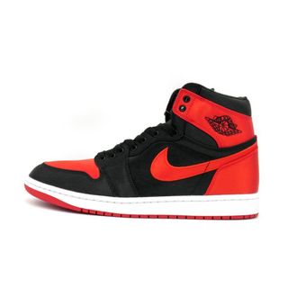 ナイキ(NIKE)のナイキ NIKE ■ 【 WMNS AIR JORDAN 1 Retro High OG Satin Bred FD4810 061 】 ウィメンズ エア ジョーダン 1 レトロ ハイ サテン ブレッド スニーカー　w18519(スニーカー)