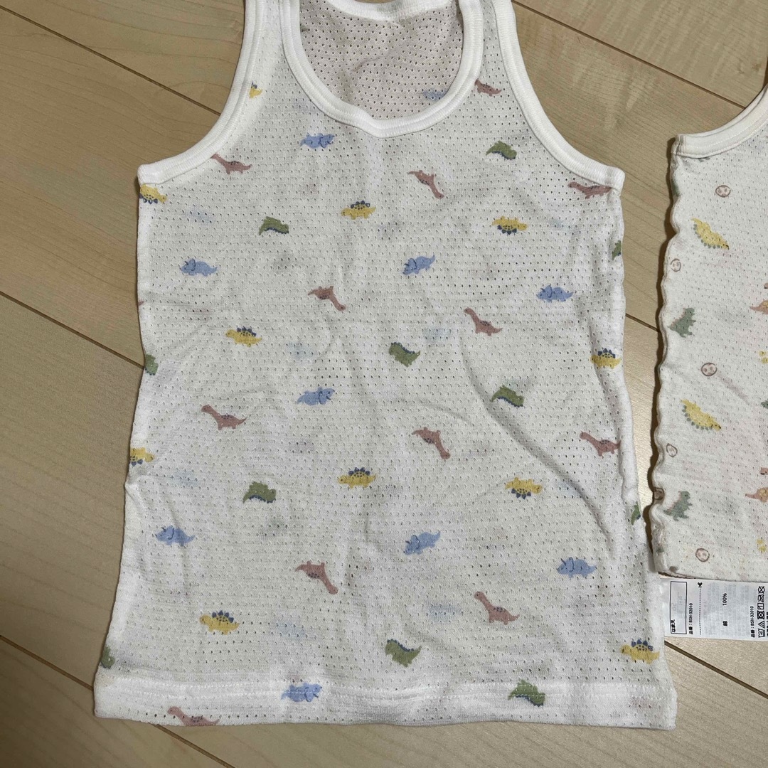 しまむら(シマムラ)のキッズ　ランニングシャツ　下着　95センチ キッズ/ベビー/マタニティのキッズ服男の子用(90cm~)(下着)の商品写真
