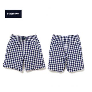 W)taps - DESCENDANT SHORE GINGHAM SHORTS Sサイズ