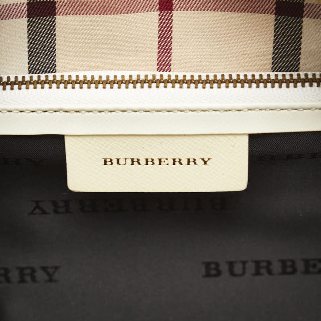 BURBERRY(バーバリー)のバーバリー ノバチェック ハンドバッグ ミニボストンバッグ レザー レディース BURBERRY 【1-0147407】 レディースのバッグ(ハンドバッグ)の商品写真