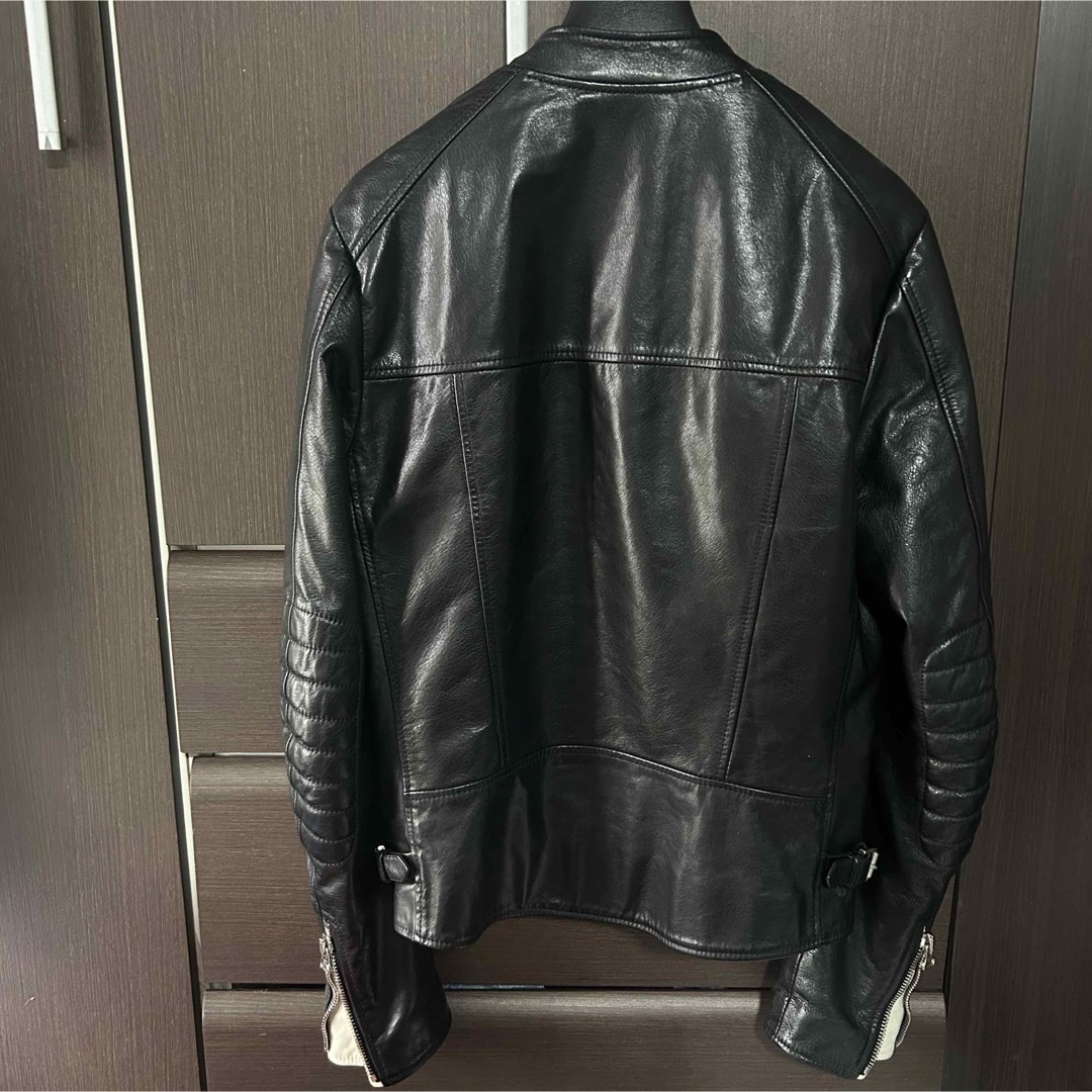 LANVIN(ランバン)のLANVIN(ランバン) Leather Biker Jacket ライダース メンズのジャケット/アウター(レザージャケット)の商品写真