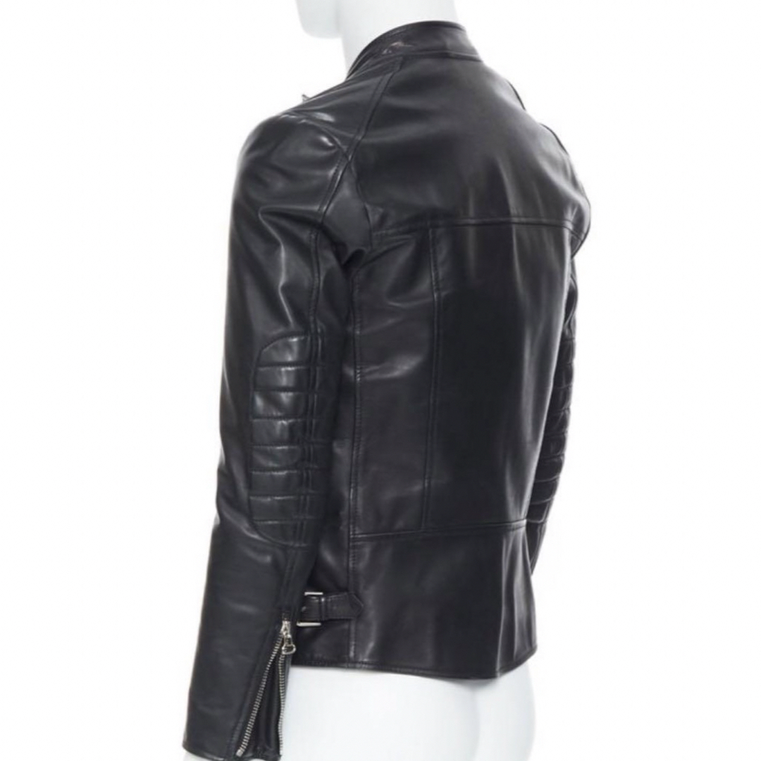 LANVIN(ランバン)のLANVIN(ランバン) Leather Biker Jacket ライダース メンズのジャケット/アウター(レザージャケット)の商品写真