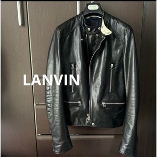 LANVIN - LANVIN(ランバン) Leather Biker Jacket ライダース