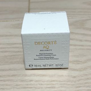 COSME DECORTE - 【15g】コスメデコルテ　AQ ミリオリティ　リペア　クレンジングクリーム　n