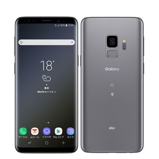 サムスン(SAMSUNG)の【中古】 SCV38 GALAXY S9 Titanium Gray SIMフリー 本体 au Aランク スマホ  【送料無料】 scv38gr8mtm(スマートフォン本体)