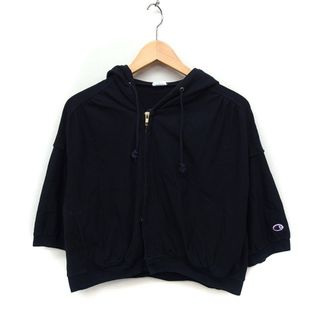 nano universe W. × CHAMPION 半袖 パーカー ショート