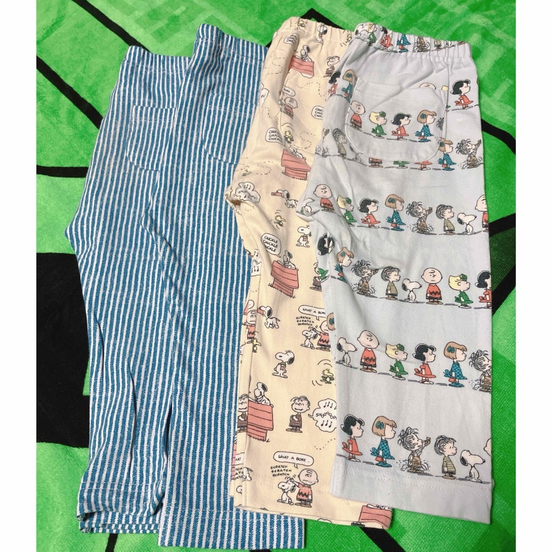 UNIQLO(ユニクロ)のユニクロ　レギンス　7丈　110 キッズ/ベビー/マタニティのキッズ服男の子用(90cm~)(パンツ/スパッツ)の商品写真