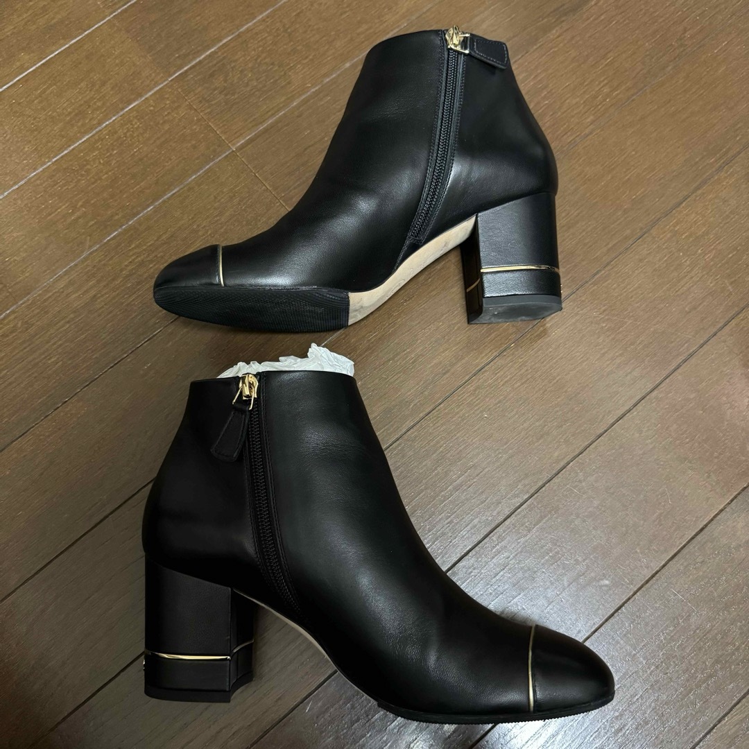美品!】CHANEL シャネル ショートブーツ 美品!】CHANEL シャネル ショートブーツ