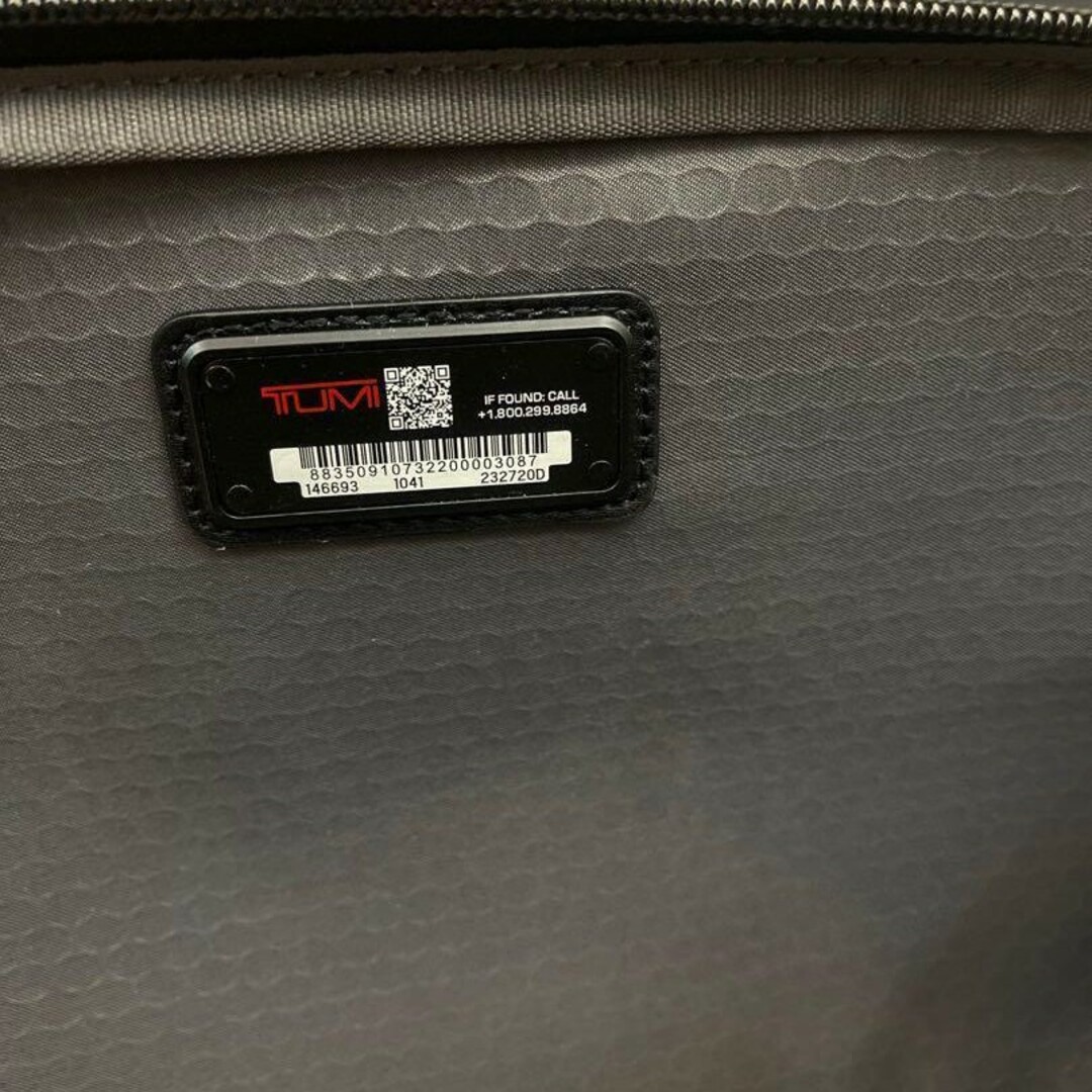 TUMI(トゥミ)のTUMI 大型「エンデュアランス」バックパック232720 ブラック メンズのバッグ(バッグパック/リュック)の商品写真