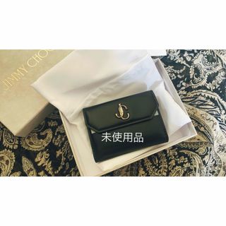 ジミーチュウ(JIMMY CHOO)の未使用品 JIMMY CHOO スムースカーフレザー・ウォレット(財布)