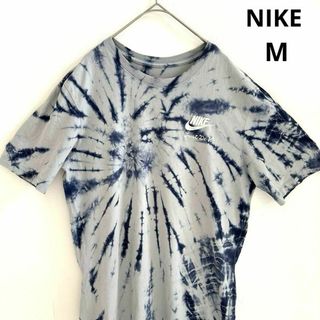 ナイキ(NIKE)の希少NIKE  ナイキ タイダイ染  ロゴ刺繍 半袖 Tシャツ M(Tシャツ/カットソー(半袖/袖なし))