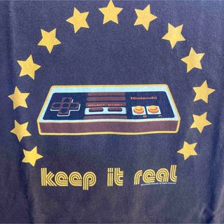 03s NINTENDO Tシャツ KEEP IT REAL ファミコン(Tシャツ/カットソー(半袖/袖なし))