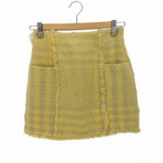 スライ(SLY)のSLY(スライ) 21AW TWEED PATTERN ショートスカート タイト(その他)