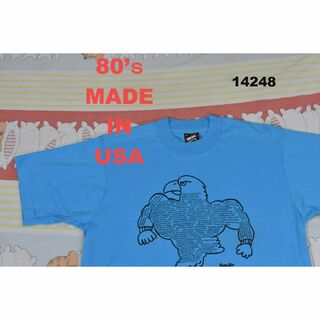 フルーツオブザルーム(FRUIT OF THE LOOM)の80’ｓ Tシャツ 14248 USA製 シングルステッチ ビンテージ 90(Tシャツ/カットソー(半袖/袖なし))