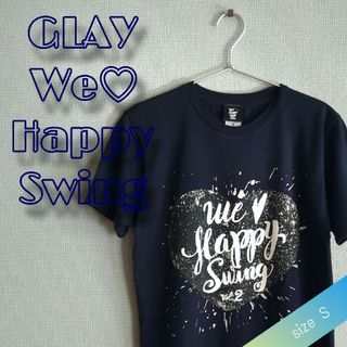 GLAY ライブTシャツ We Love HAPPY SWING Sサイズ(ミュージシャン)