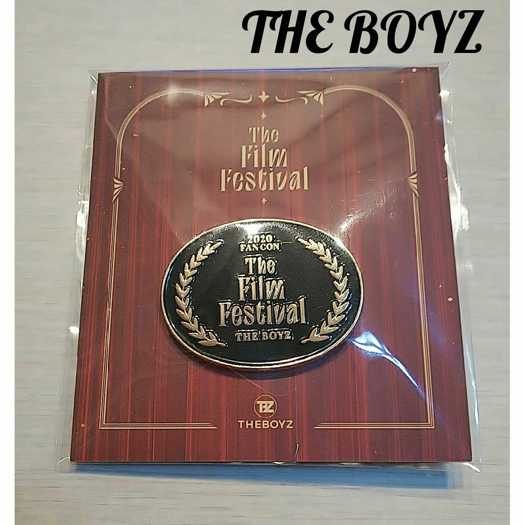 THE BOYZ(ザボーイズ)のTHE BOYZ ドボイズ 公式 the film festival ピンバッジ エンタメ/ホビーのCD(K-POP/アジア)の商品写真