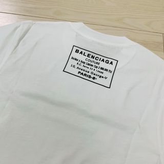 Balenciaga - 【新品未使用・タグ付き】　BALENCIAGA バレンシアガ　ロゴ　Tシャツ