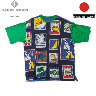 ハーディエイミス(HARDY AMIES)のHARDY AMIES SPORT 総柄 半袖Tシャツ(Tシャツ/カットソー(半袖/袖なし))