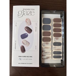 ダッシングディバ(DASHING DIVA)の glaze ジェルネイルシール Mood Night(ネイル用品)