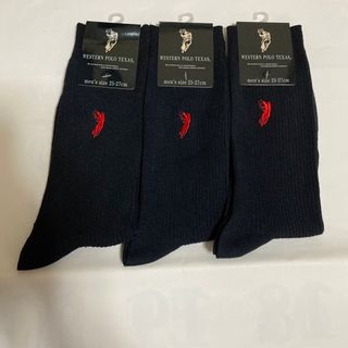 ポロラルフローレン(POLO RALPH LAUREN)の値下げ‼️ウエスタンポロテキサス　メンズソックス3足セット(ソックス)