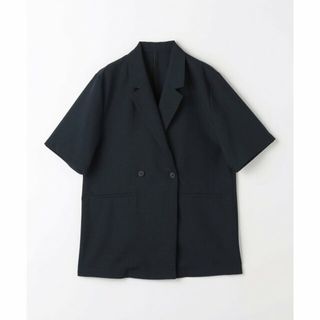 アデイインザライフ(a day in the life)の【NAVY】ハーフスリーブ ダブルジャケット  -ハンドウォッシャブル-<A DAY IN THE LIFE>(その他)