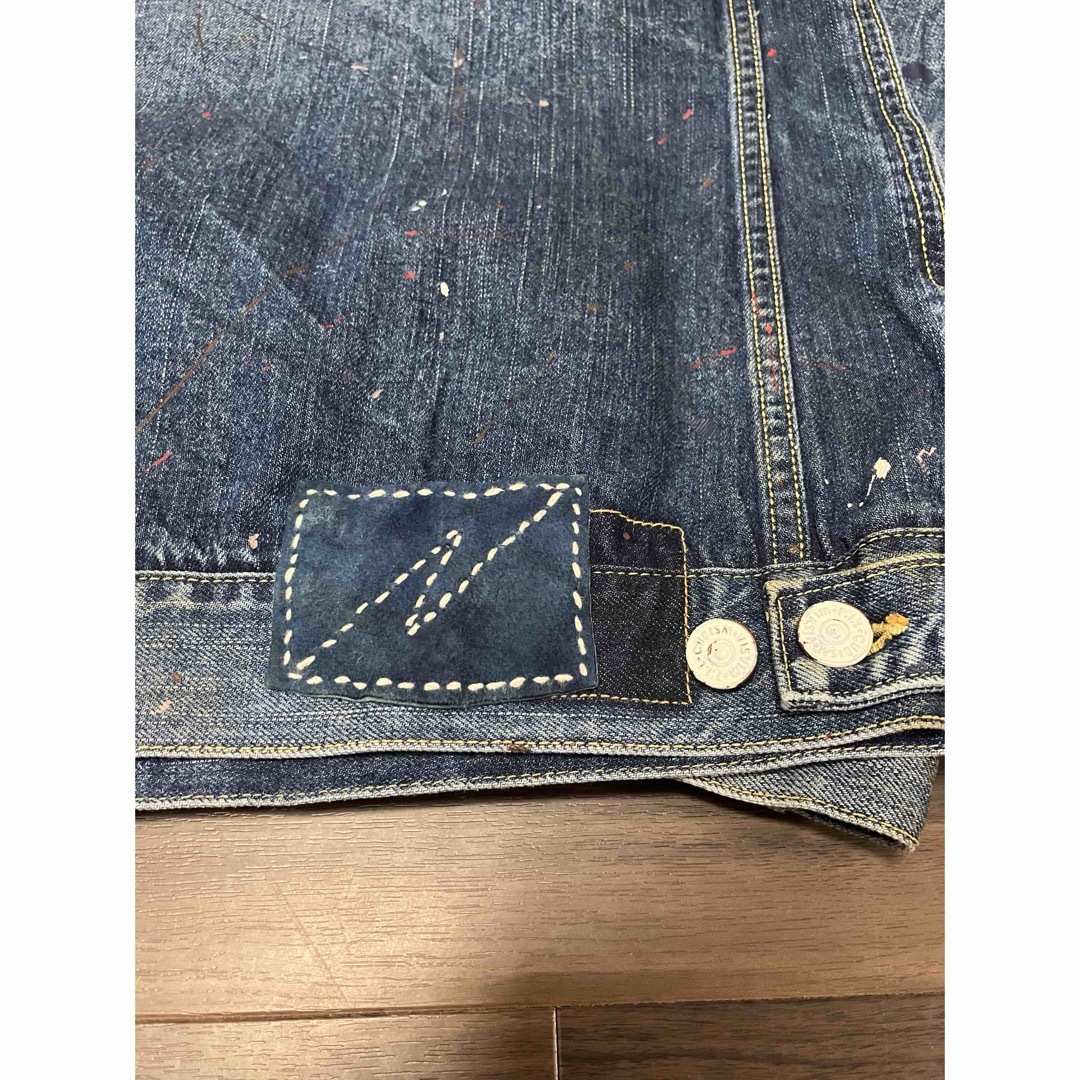 VISVIM(ヴィスヴィム)の貴重！値段交渉可！　VISVIM SS101 JKT DRY DMGD-999 メンズのジャケット/アウター(Gジャン/デニムジャケット)の商品写真