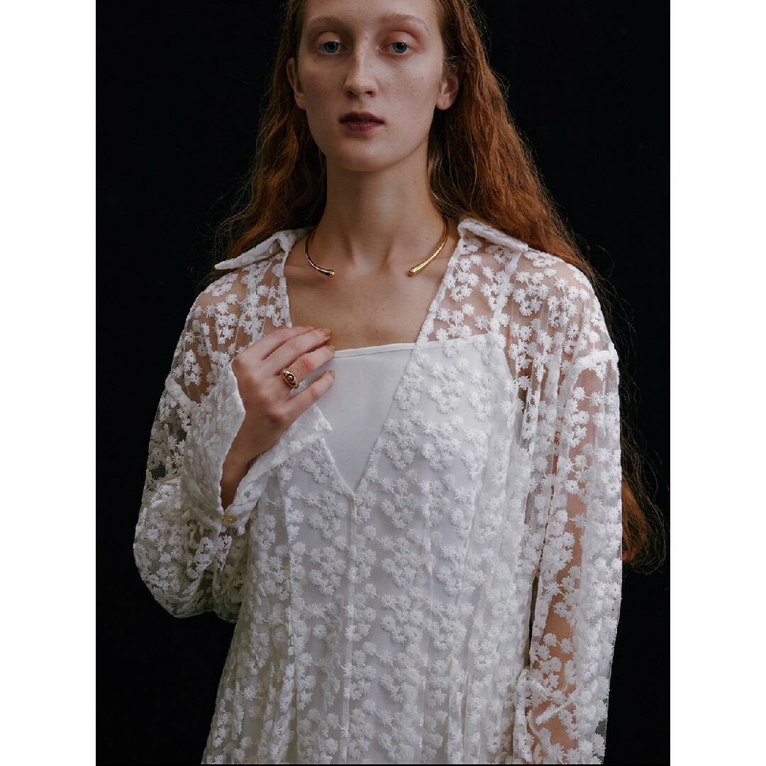 Ameri VINTAGE - VINTAGE LIKE SHEER FLOWER DRESSの通販 by H's Ameri VINTAGE - VINTAGE LIKE SHEER FLOWER DRESSの通販 by H's