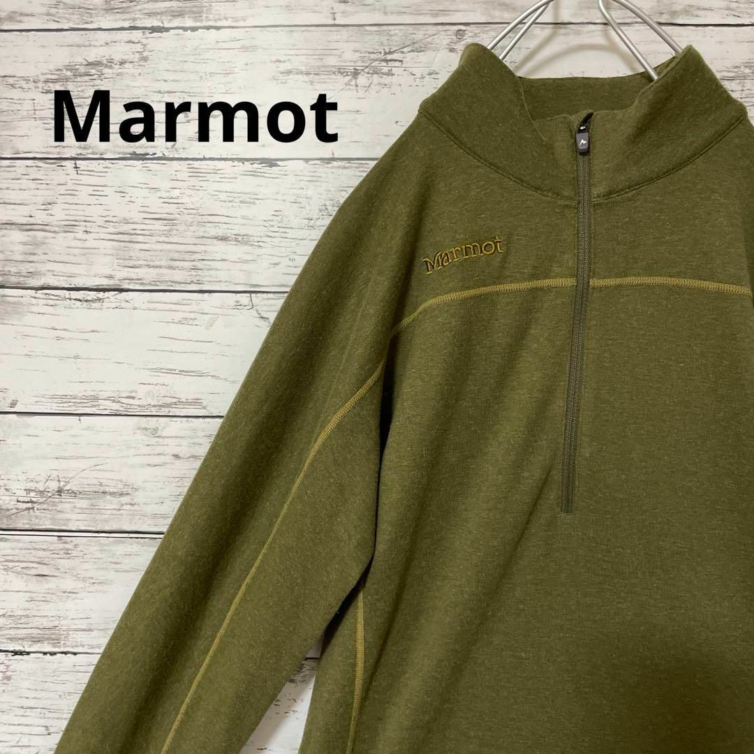 MARMOT(マーモット)のMarmot クライムウールストレッチロングスリーブジップ ハーフジップ メンズのトップス(Tシャツ/カットソー(七分/長袖))の商品写真