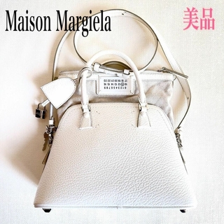 Maison Martin Margiela - メゾンマルジェラ 5AC 2way ハンド ショルダーバッグ レザー ホワイト系