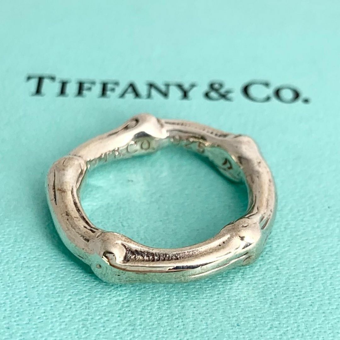Tiffany & Co.(ティファニー)のティファニー 美品 バンブー リング 10号 廃盤 ヴィンテージ 指輪 cv4 レディースのアクセサリー(リング(指輪))の商品写真
