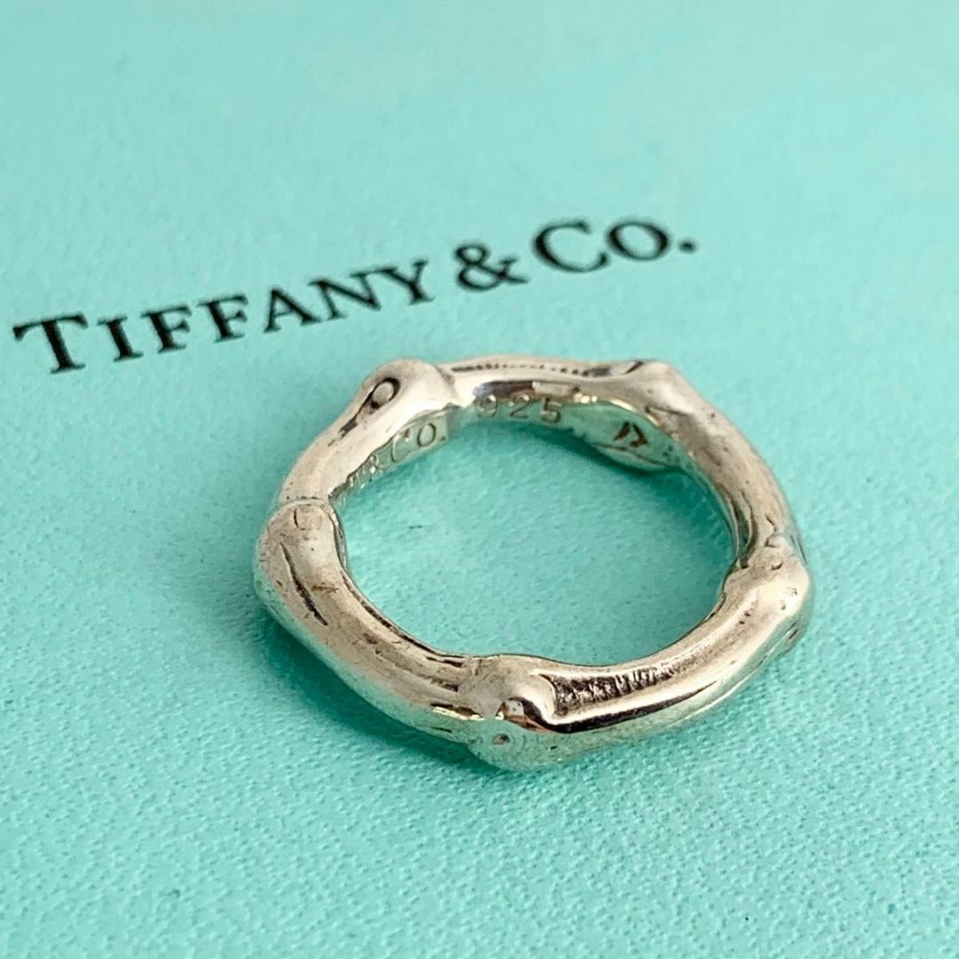 Tiffany & Co.(ティファニー)のティファニー 美品 バンブー リング 10号 廃盤 ヴィンテージ 指輪 cv4 レディースのアクセサリー(リング(指輪))の商品写真