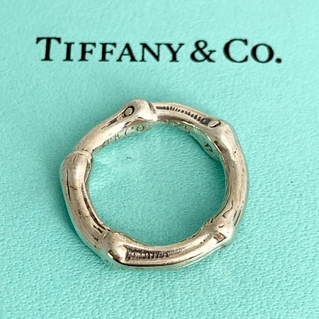 Tiffany & Co.(ティファニー)のティファニー 美品 バンブー リング 10号 廃盤 ヴィンテージ 指輪 cv4 レディースのアクセサリー(リング(指輪))の商品写真