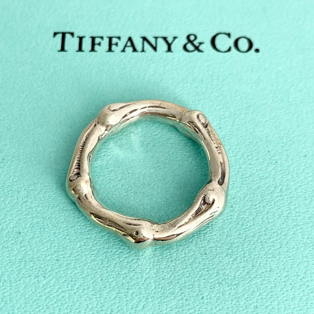 Tiffany & Co.(ティファニー)のティファニー 美品 バンブー リング 10号 廃盤 ヴィンテージ 指輪 cv4 レディースのアクセサリー(リング(指輪))の商品写真