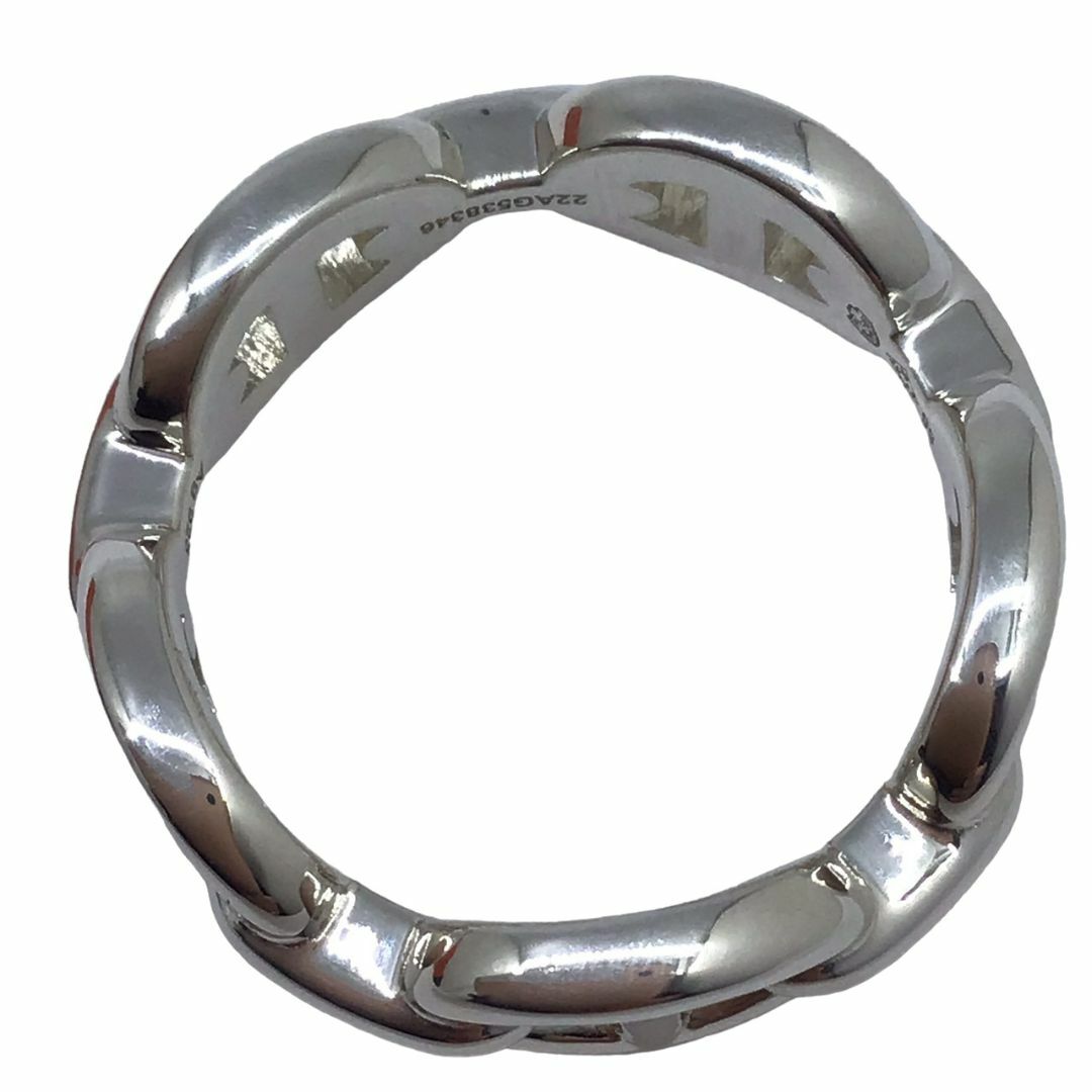 Hermes(エルメス)のHERMES　エルメス　アンシェネPM　#55　リング　シルバー　Ag925　SV925　シェーヌダクル　指輪　アクセ　アクセサリー　小物　レディース　メンズ　ユニセックス レディースのアクセサリー(リング(指輪))の商品写真