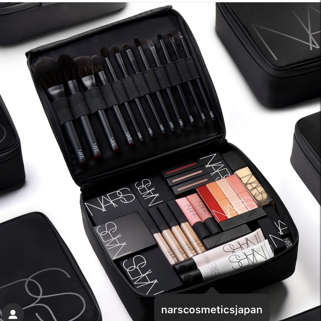 NARS(ナーズ)のNARS ナーズ　オリジナルメイクアップケース、オリジナルミラー コスメ/美容のメイク道具/ケアグッズ(メイクボックス)の商品写真