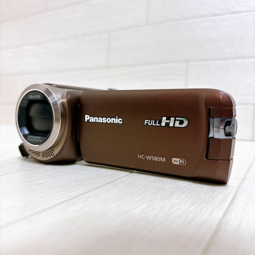 Panasonic(パナソニック)のパナソニック HDビデオカメラ W580M 32GB HC-W580M-T 良品 スマホ/家電/カメラのカメラ(ビデオカメラ)の商品写真
