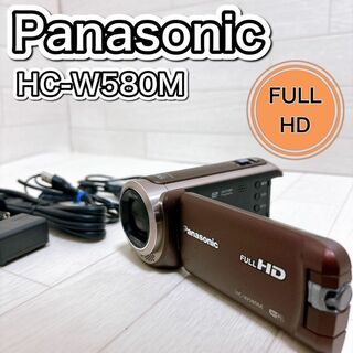 Panasonic - パナソニック HDビデオカメラ W580M 32GB HC-W580M-T 良品