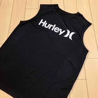 ハーレー　Hurley ラッシュガード　黒ラッシュ　メンズ水着　ノースリーブ